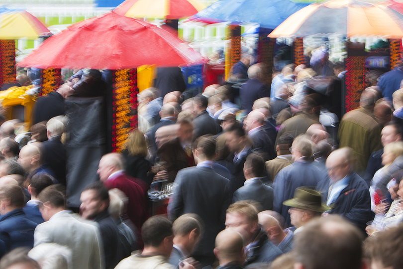 Betting Ring Blurred
